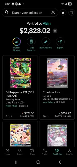 Pokemon TCG 79 Card Lot Ultra Rare Full Art Roaring Skies SV:151 Rayquaza - Image 1