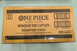 One Piece Card Game OP-06 Wings Of the Captain Booster Box Case Sealed - Image 1