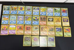 31 Vintage Pokemon Card Lot (Qty) | WOTC 1999-2004 | Fossil | LP - Image 1