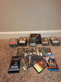 400 MTG Cards - Magic the Gathering Lot w/ FOILS & RARES! + BOOSTERS + DECKS - Image 1