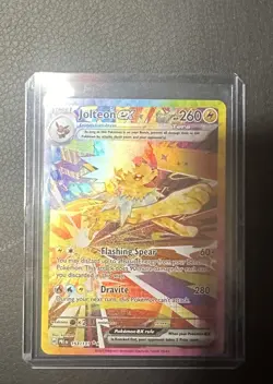 Pokemon TCG Jolteon EX Prismatic Evolutions Card 153/131 Fresh NM Condition - Image 2