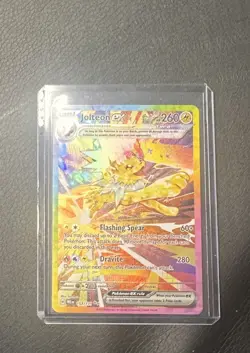 Pokemon TCG Jolteon EX Prismatic Evolutions Card 153/131 Fresh NM Condition - Image 4