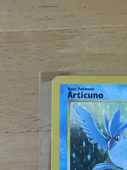 Pokemon Articuno Holo Rare Card 2/62 Fossil Base Set, Vintage 1999 WOTC - Image 4