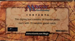 MTG: URZA'S SAGA empty Booster Pack display box, panel separation NO CARDS, 1998 - Image 5