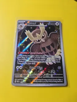 Noctowl 141 Sv: Scarlet & Violet Promo Cards Holo Pokemon TCG Illustration Rare - Image 2