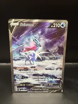 Pokemon TCG Suicune V GG38/GG70 2023 Crown Zenith Ultra Rare Card - - Image 3