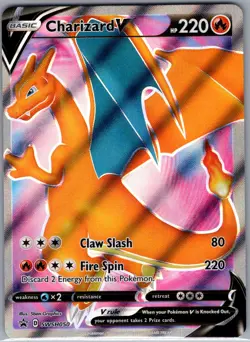 Charizard V - SWSH050 SWSH: Sword & Shield Promo - Pokemon Card - NM - Image 1