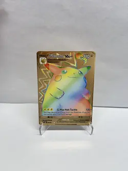 Pikachu 310HP Metal POKEMON Card-Collectible Gift Display！ - Image 1