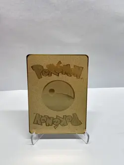 Pikachu 310HP Metal POKEMON Card-Collectible Gift Display！ - Image 2