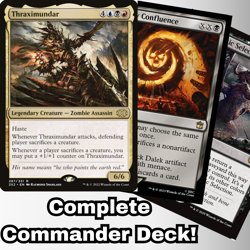 Thraximundar Commander Deck EDH 100 Magic Cards Custom Deck MTG Grixis Sacrifice - Image 1