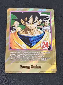 Energy Marker E-78 Gold Manga Booster 02 Dragon Ball Card English - Image 1