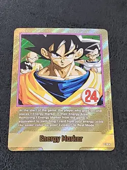 Energy Marker E-78 Gold Manga Booster 02 Dragon Ball Card English - Image 2