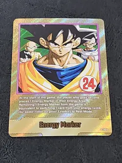 Energy Marker E-78 Gold Manga Booster 02 Dragon Ball Card English - Image 3