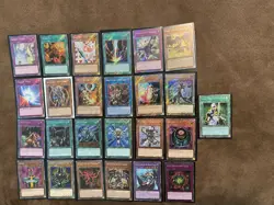 Yu-Gi-Oh! TCG Platinum Rare Lot Of 25 Cards Plus QCR Torrential Tribute - Image 1