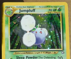 Jumpluff 7/111 Rare Holo Neo Genesis Set Pokemon Card MP - Image 2