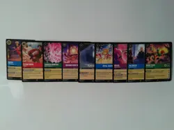 lot of 2 super rare and 7 rare Disney Lorcana nonfoil cards (NM/LP/MP) - Image 1
