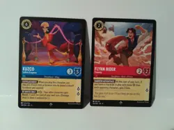 lot of 2 super rare and 7 rare Disney Lorcana nonfoil cards (NM/LP/MP) - Image 2