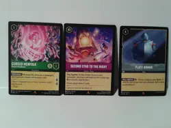 lot of 2 super rare and 7 rare Disney Lorcana nonfoil cards (NM/LP/MP) - Image 4