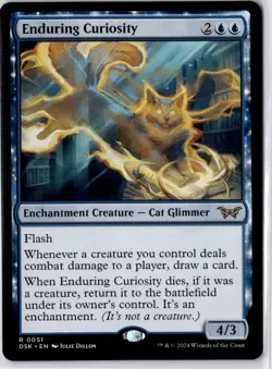 Enduring Curiosity Duskmourn: House of Horror Regular NM R 0051 - Image 1