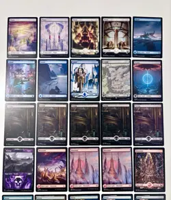 Magic The Gathering 25 Full Art Lands Lot. NM - Image 2
