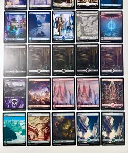 Magic The Gathering 25 Full Art Lands Lot. NM - Image 3