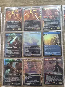 Magic the Gathering Lord of the Rings lot..promos pre release and bundle - Image 2