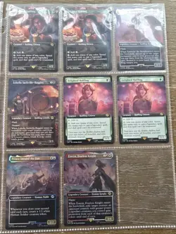 Magic the Gathering Lord of the Rings lot..promos pre release and bundle - Image 3