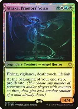1x LP Atraxa, Praetors' Voice MTG Commander 2016 - Image 1