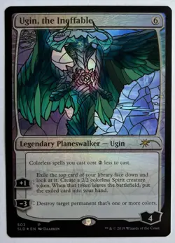 Ugin The Ineffable Stained Glass FOIL Secret Lair MTG Pack Fresh Unplayed - Image 1
