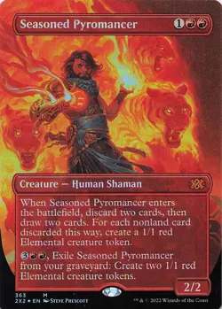 Seasoned Pyromancer Extended Art Double Masters 2022 Foil - Image 1