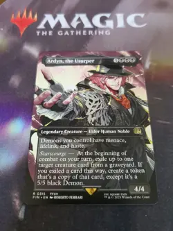 Mtg. Ardyn, the Usurper. Borderless. #315. Final Fantasy. Pack Fresh - Image 1