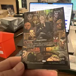 Clever Impersonator (Borderless) Marvel Universe Eternal-Legal Foil MTG - Image 2