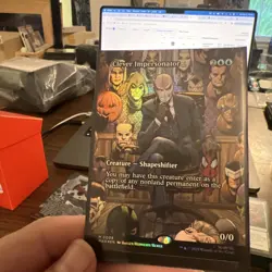 Clever Impersonator (Borderless) Marvel Universe Eternal-Legal Foil MTG - Image 5