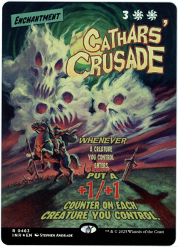 Cathars' Crusade (Showcase Foil) 0483 - Innistrad Remastered - MTG - Image 1