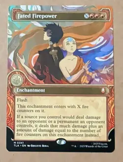 MTG - Fated Firepower (Borderless) - Avatar: The Last Airbender (0341) - Image 1
