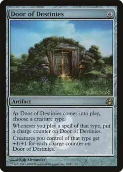 Door of Destinies - Foil Prerelease Promo Prerelease Events LP MTG - Image 1