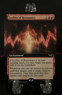 Leyline of Resonance Enchantment Extended Art Duskmourn: House of Horror Regular - Image 1