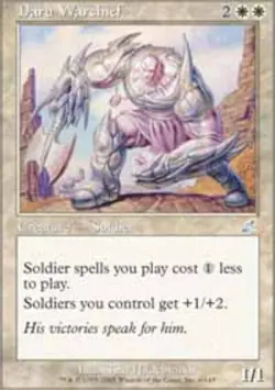 MTG Daru Warchief, Scourge, Heavily Played, English - Image 1