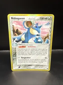 Pokemon TCG Nidoqueen (Delta Species) 7/101 Holo Rare - EX Dragon Frontiers - - Image 3
