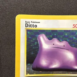 Ditto [Holo Rare] #3/62 and 18/62 | 1999 Pokemon Fossil (MP) - Image 5