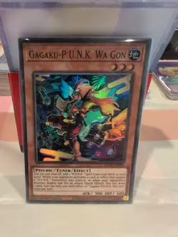 Gagaku-P.U.N.K. Wa Gon - GRCR-EN002 - Super Rare - 1st Edition - Yugioh - Image 1