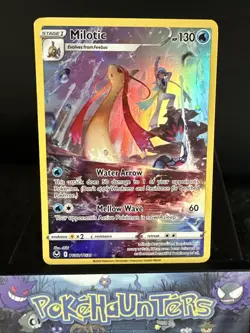 Pokemon Card Milotic TG02/TG30 Silver Tempest Full Art Character Holo Rare NM - Image 1