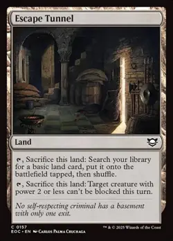 1x Escape Tunnel NM Eng MTG - Edge of Eternities EDH - Image 1