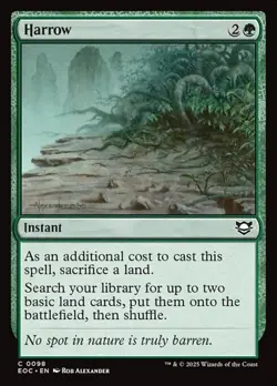 1x Harrow NM Eng MTG - Edge of Eternities EDH - Image 1