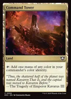 1x Command Tower NM Eng MTG - Edge of Eternities EDH - Image 1