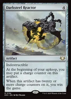 1x Darksteel Reactor NM Eng MTG - Edge of Eternities EDH - Image 1