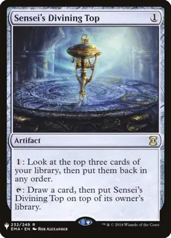 Sensei's Divining Top The List NM MTG - Image 1