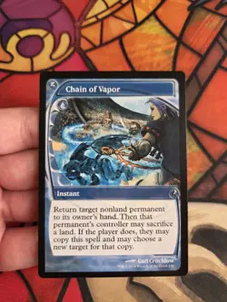Chain of Vapor (Future Sight) Mystery Booster 2 MTG NM - Image 1