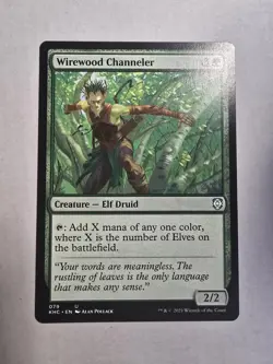 Wirewood Channeler Commander: Kaldheim Regular - Image 1