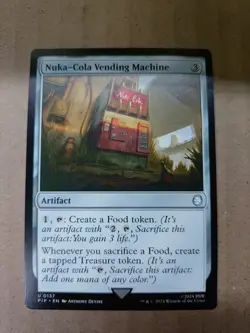Nuka-Cola Vending Machine PIP #137 Non-Foil Standard Art NM MTG - Image 1